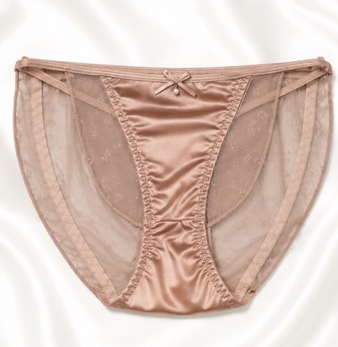 Womens dusty pink silky front - dusty,