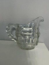 Vintage large moulded clear