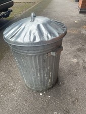 Aluminium Bin with Lid 80 Litre Waste Bin