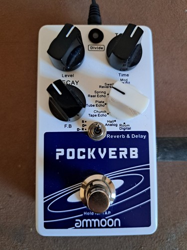 Pockverb reverb delay guitar - pockverb,