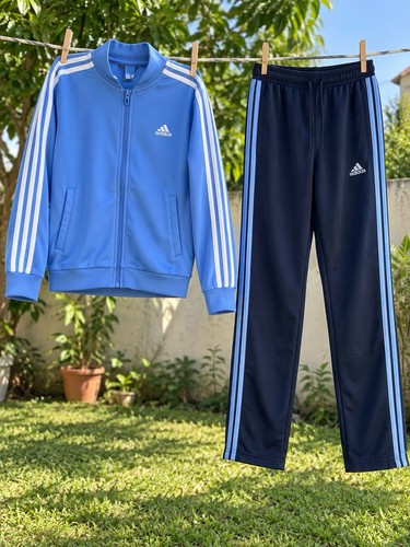 Adidas boys blue navy piece - boys, 2-piece