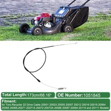 Lawn Mower Throttle Cable for