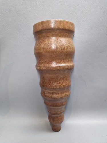 Vintage turned wood wall - wood,