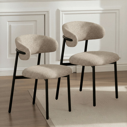 Chenille beige set - beige, dining