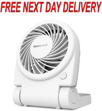 Honeywell Mini USB Desk Fan Small Quiet Personal Portable Table Turbo Force Fan