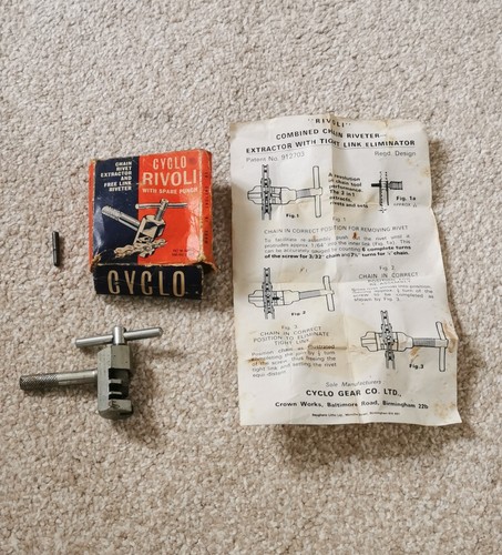 Vintage boxed cyclo rivoli - vintage,