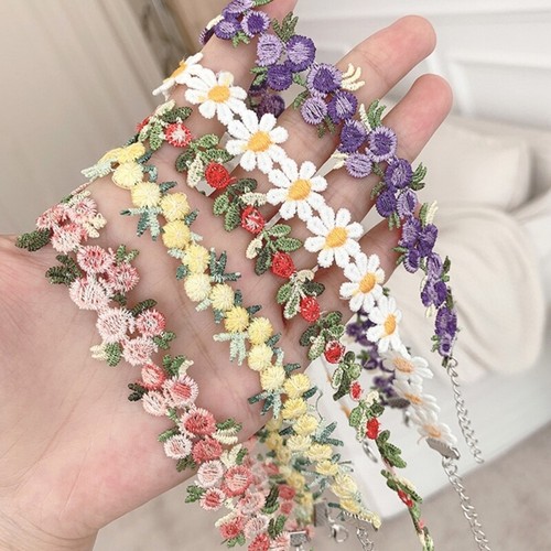 Women lace choker necklace - choker,