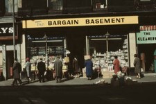 Bargain basement discount shop - bargain,
