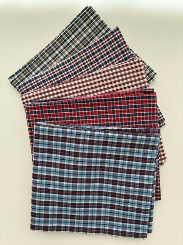 Checks fat quarters - , 100%