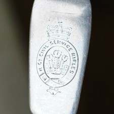 solid silver spoon m co. civil