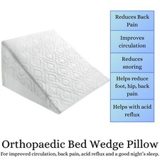 Bed Support Wedge Foam Pillow