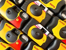 KODAK Empty Single Use Disposable Camera NO FILM, for Reloading, Lens, Craft