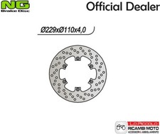 659146 Rear Brake Disc NG