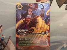 Captain Hook-Pirate King-Enchanted-Lorcana-Set 8-Return Of Jafar-215/204