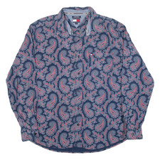 TOMMY JEANS Mens Shirt Blue