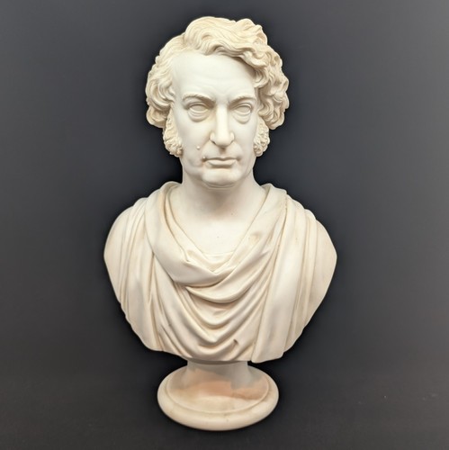 Parian bust senator - bust, of