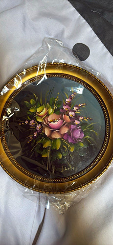 Original floral oil painting - floral,