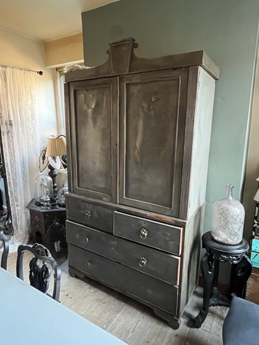 Large antique victorian - large, linen
