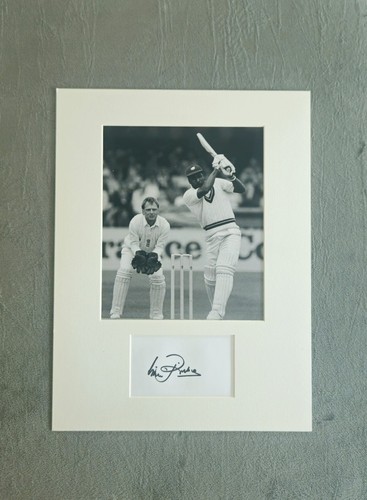 Viv richards signed 16x12 - viv,