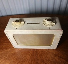 Philips 'Musette' L2G77B Portable Valve Radio 1950's