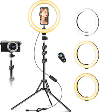10 Inch Ring Light with Tripod