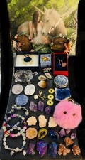 STUNNING JOBLOT MINERALS CRYSTALS STARTER SPIRITUAL ENERGY BUNDLE  #77