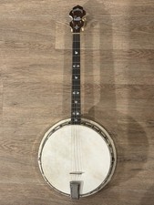 Vintage White Swan Tenor Banjo