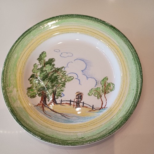 Clarice cliff 23cm plate - clarice, 9"/23cm