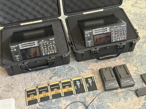 Panasonic hpd24 p2hd - p2hd, (pair)
