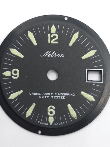 Vintage nos diver dial - dial, bfg