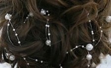 Faux Pearl Hair Vines Ideal