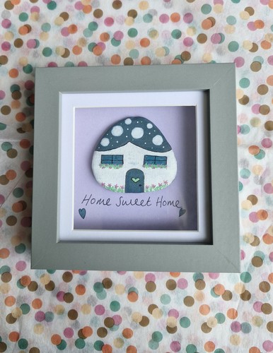 Hand painted pebble art - pebble, new