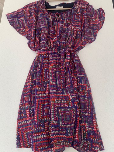 Monsoon chiffon dress - size, 10