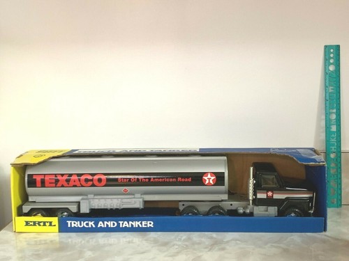 Vintage ertl texaco truck and - texaco,