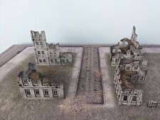 15mm scale  4 x ruined city
