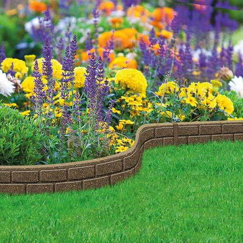 Garden lawn edging flexible - edging,