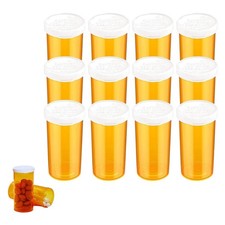 Portable Orange Pill Bottle