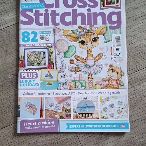 Cross stitching magazine - cross,