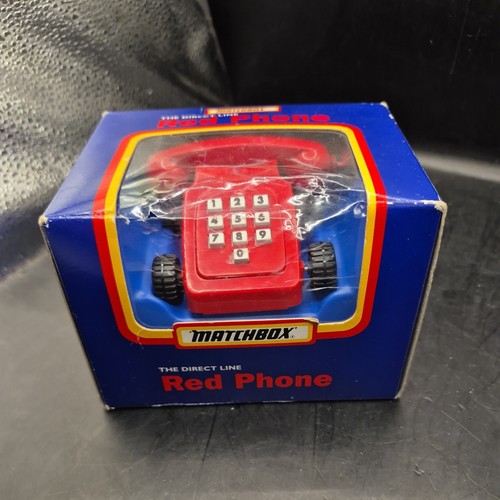 Matchbox red phone the - phone, “the