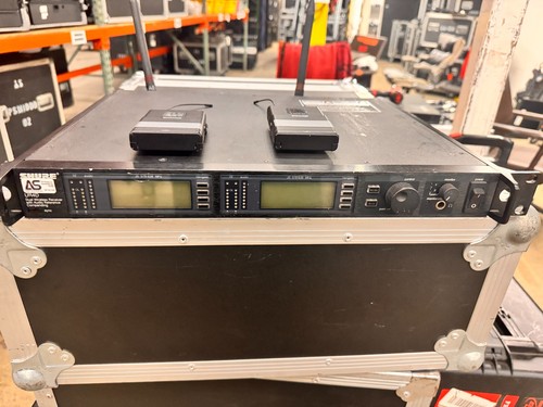 Shure ur4d with - 2x, ur1