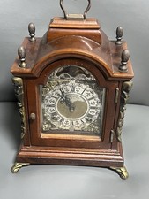 Vintage Mantel Clock Moonphase WARMINK John Thomas London Desk Clock