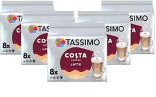 Tassimo costa latte coffee - tassimo,