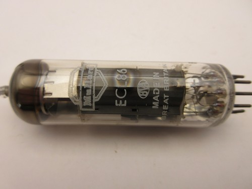 Ecl86 mullard valve used - valve,