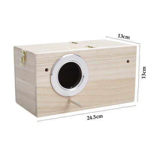 Nesting house wooden bird - house,