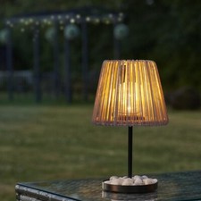 Auraglow Solar Rattan-Style