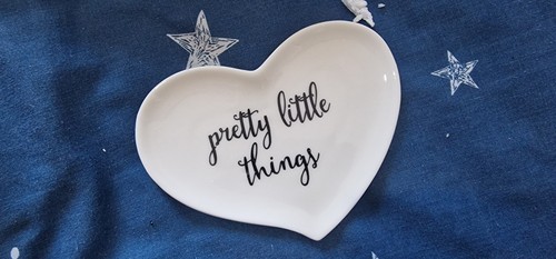 Jewellery dish heart - jewellery,