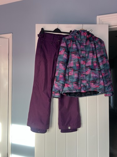 Roxy pink purple print ski - roxy,
