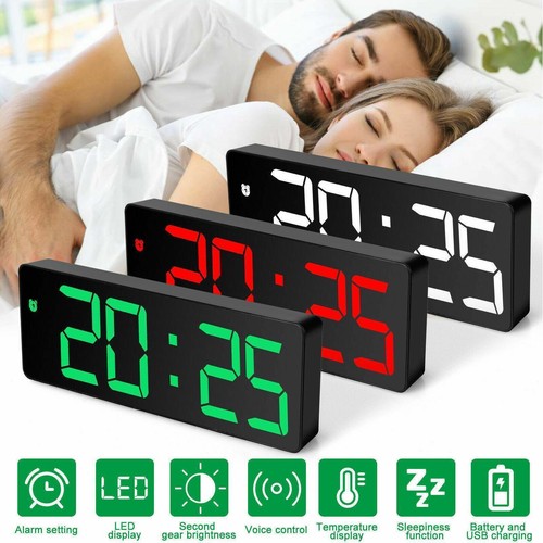 Alarm clock led display - alarm,