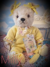 Sweet Vintage White Teddy Bear