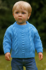 Baby Knitting Pattern Aran